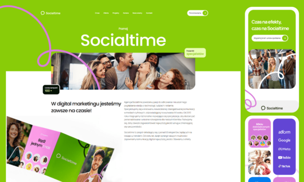 Socialtime.pl - relacje silne jak zawsze, wizerunek mocniejszy niż kiedykolwiek