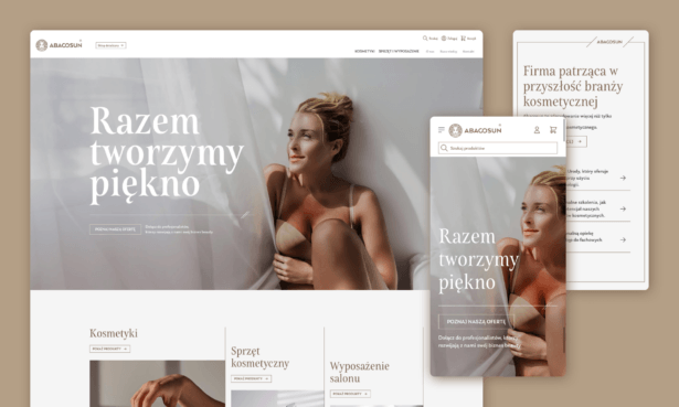 Abacosun.pl - new e-commerce engine for modern beauty business partner