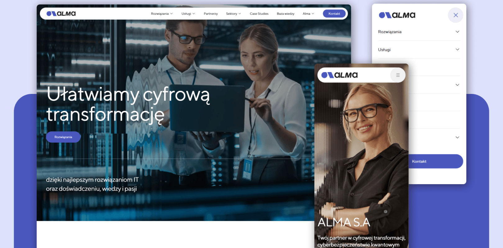 Alma.biz.pl - rebranding i nowa strona lidera cyfrowej transformacji z 40-letnim doświadczeniem rynkowym